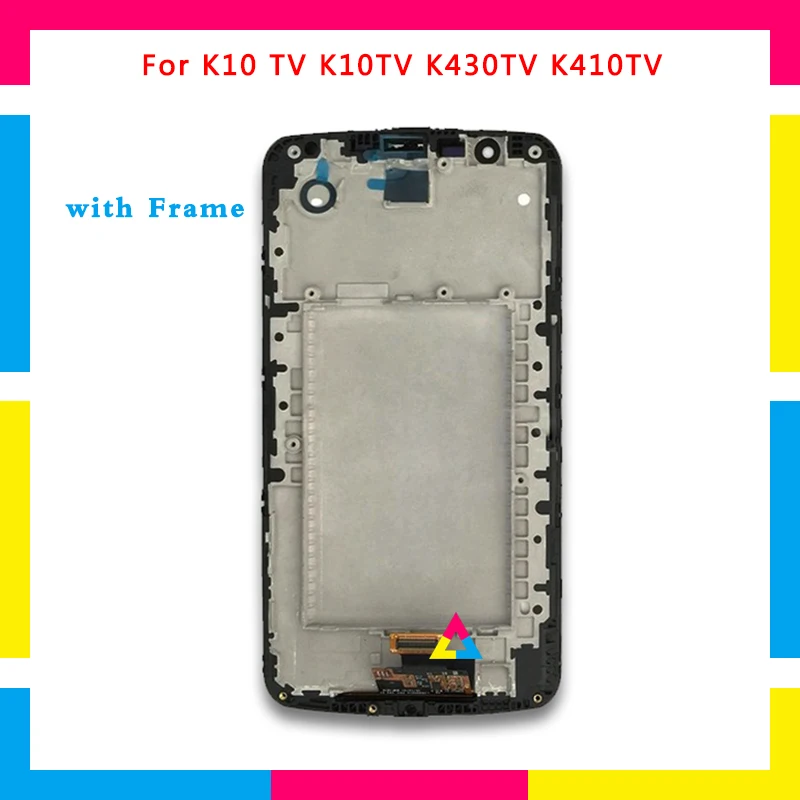 

5Pcs/lot LCD Display Screen With Touch Screen Digitizer Assembly For LG K10 TV K10TV K430TV K410TV Black White