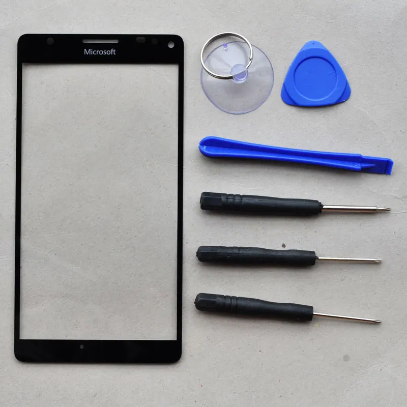 

ZUCZUG New Front Outer For Nokia Microsoft Lumia 950XL Front Glass Front Outer Panel+Repair Tools