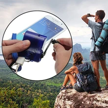 USB телефон аварийное зарядное устройство для наружного выживания Комплект для кемпинга путешествия многофункциональное Ручное Зарядное устройство SOS EDC аварийные принадлежности