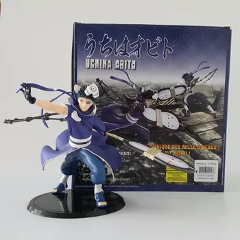 

NARUTO Action Figure Uchiha Obito PVC Figure Toys 160MM Japanese Anime Naruto Shippuden Movie Naruto Obito Model Toy Obito N09