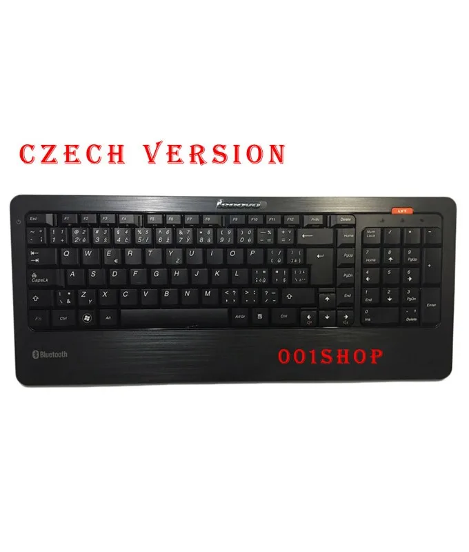 Оригинальная Bluetooth клавиатура для lenovo B505 hp DELL Многоязычная клавиатура русская Европейская Арабская испанская португальский клавиатура - Цвет: Czech