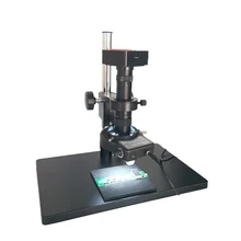 3D 10X 180X C-Mount зум-объектив 21MP 1080P HDMI USB цифровой микроскоп камера для смартфона IC ремонт