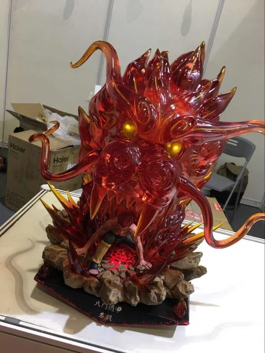 MODEL FANS IN-STOCK STR NARUTO Might Guy final battle ver GK resin made statue contain light for Collection