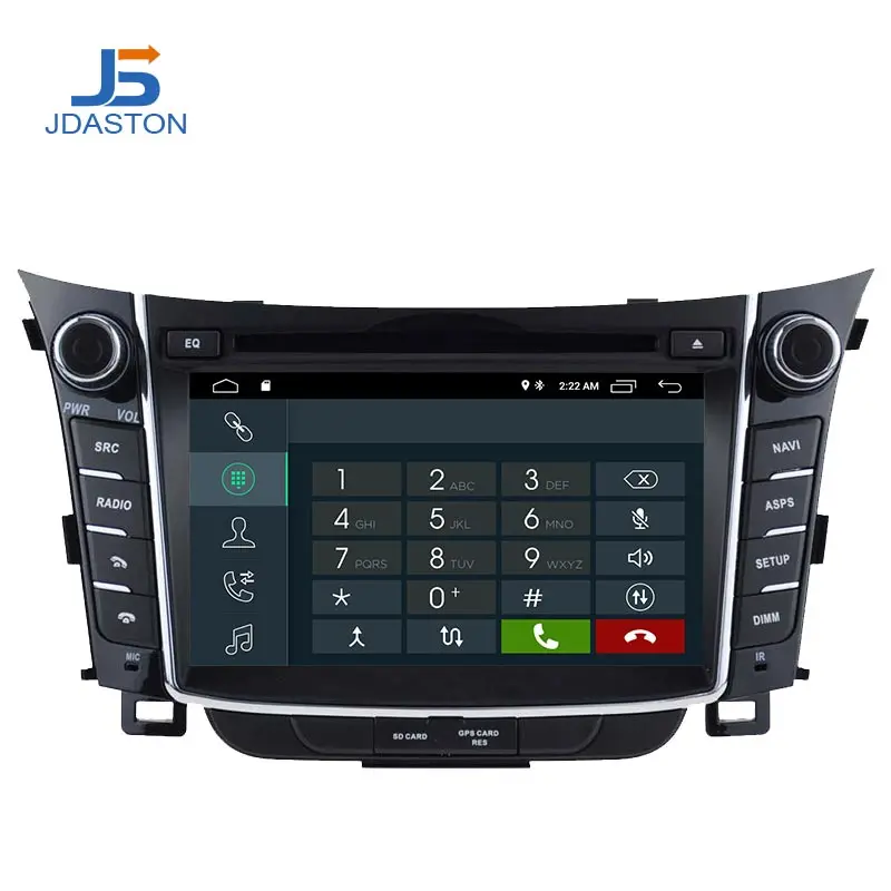 Flash Deal JDASTON Android 9.1 Car DVD Player For Hyundai I30 Elantra GT 2012-2017 Multimedia GPS Navigation 2 Din Car Radio Audio Stereo 1