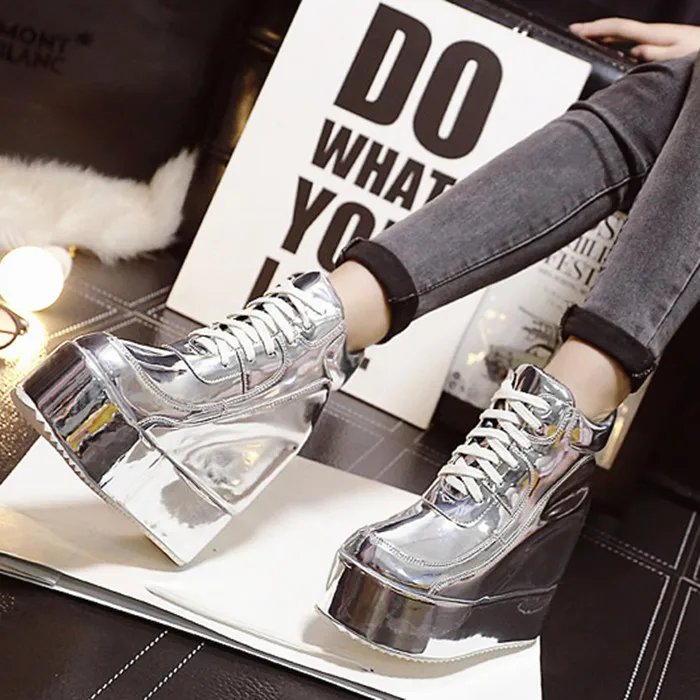 Качественные женские кроссовки на платформе; коллекция года; сезон ...