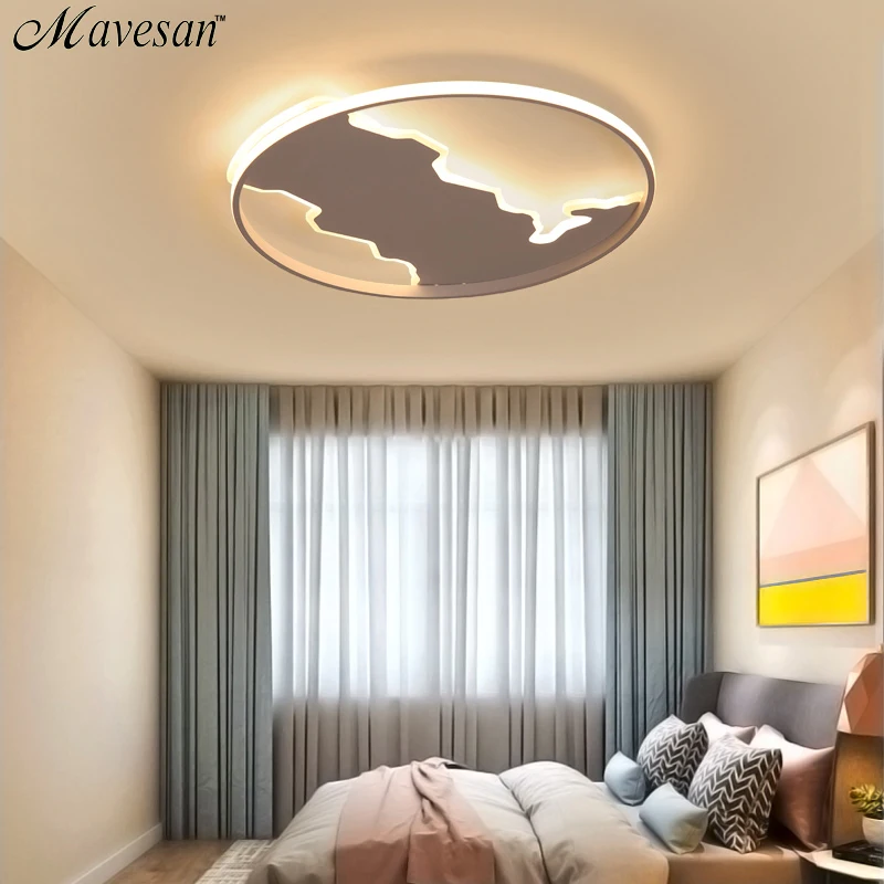 

Mavesan Acrylic Rectangle led ceiling lights for living room Plafond home 10-25square meters Lightin fixtures Modern lampe