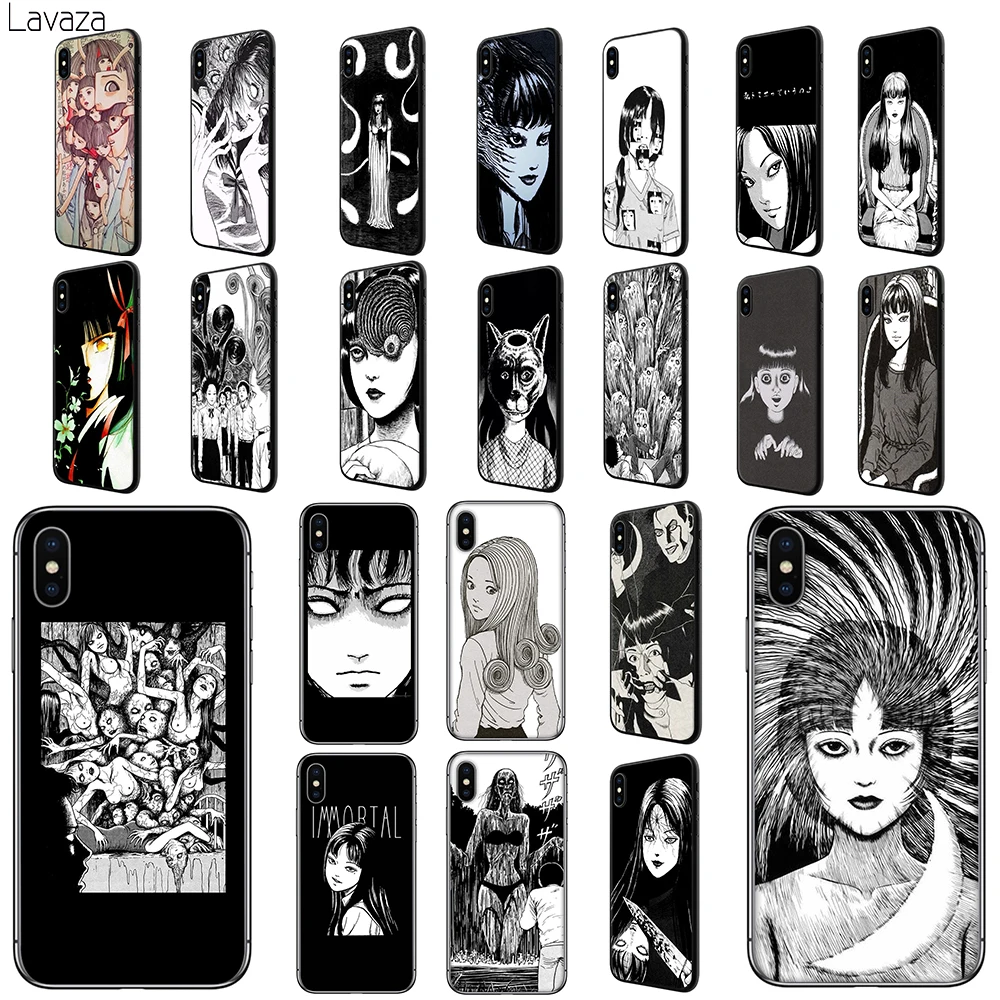 Мягкий чехол из ТПУ Lavaza Japanese Horror Comic для Apple iPhone 6 6S 7 8 Plus 5 5S SE X XS MAX XR силиконовые