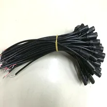 20 шт. 18AWG 5,5x2,1 мм Женский DC адаптер питания разъем шнур кабель 30 см