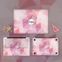 Новинка, горячая Распродажа, кожаный чехол для компьютера, стикер для ноутбука mac pro air 11," 13" 13," 12" 1" 15,4" для женщин, розовый, милый