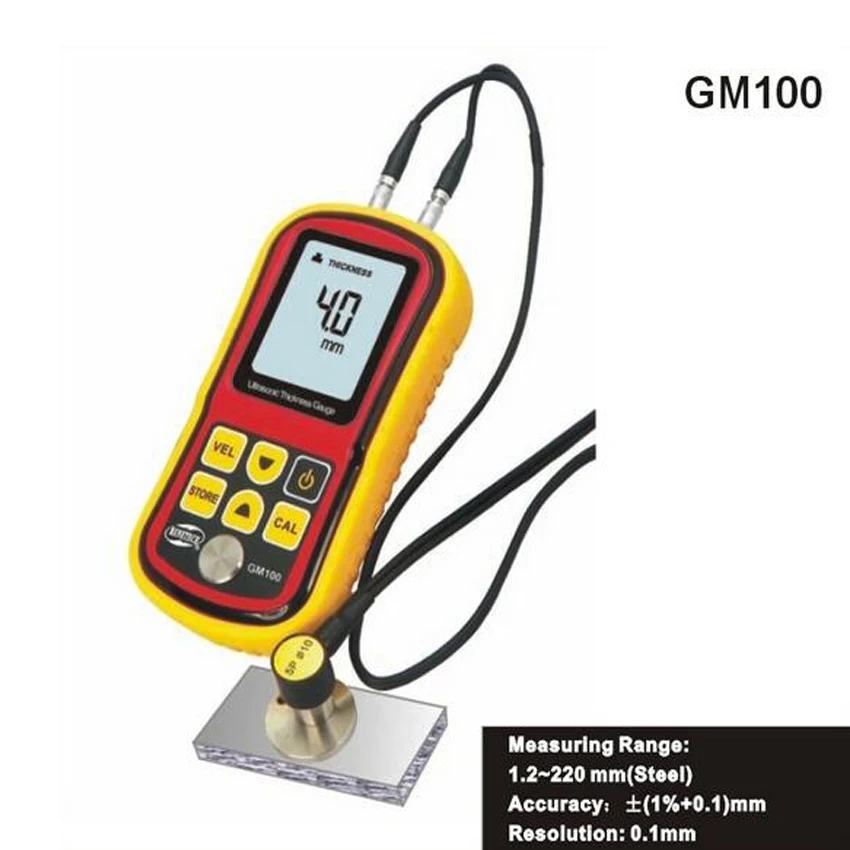 Buy GM100 Ultrasonic Thickness Gauge Measuring range
