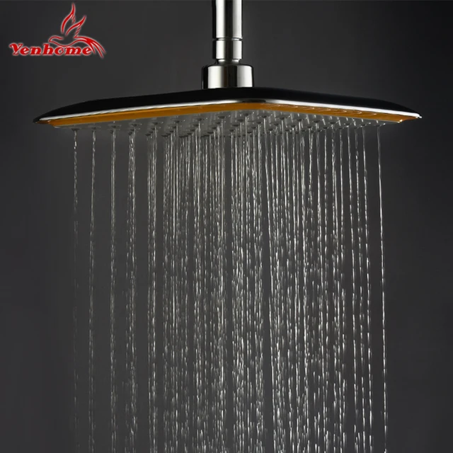 8 Inch Rain Shower Head Bathroom Showers Rotate 360 Degree Abs 8 Inch Rain Shower Head Bathroom Showers Rotate 360 Degree Abs Chrome Hand Held Showerhead Sprayer