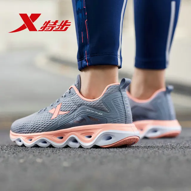 881218119517 xtep кроссовки 2019 летние новые ударные whirl технологии дышащие легкие спортивные женские кроссовки