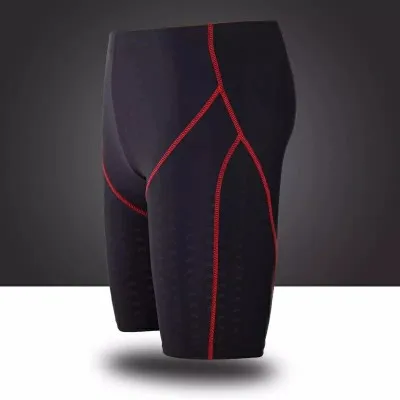 Swim Pants Men Long Swimwear Shark Skin Professional