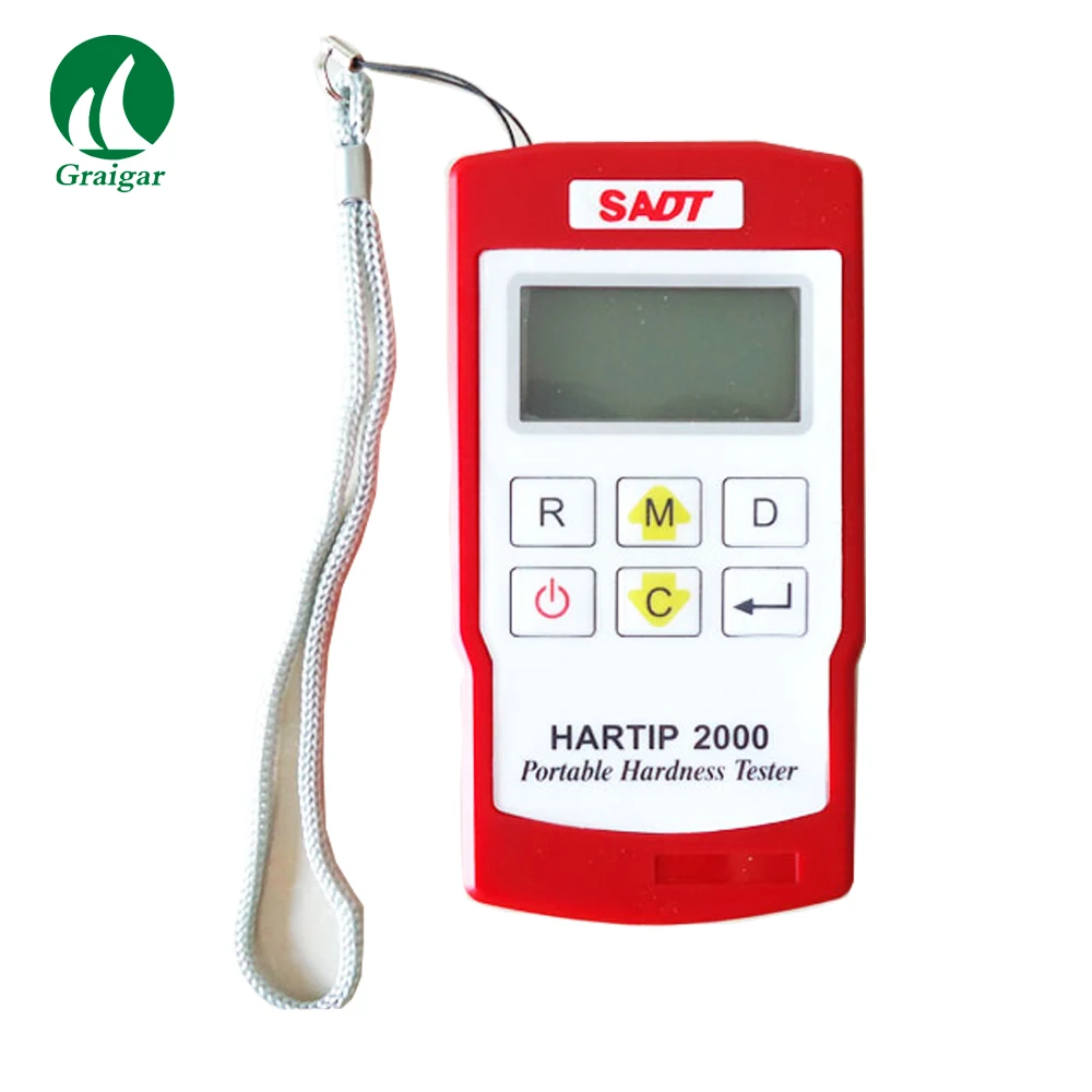 HARTIP-2000 Высокая точность SADT тестер твердости Leeb цифровой HARTIP2000 циркуль ЖК-дисплей 999 данных для памяти