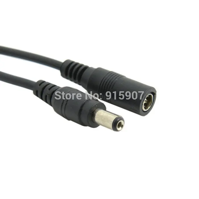 

CYDZ 10pcs/bag 100cm 3ft DC 5.5 * 2.1mm CCTV Extender Male to Female Barrel Connector Extension Cable