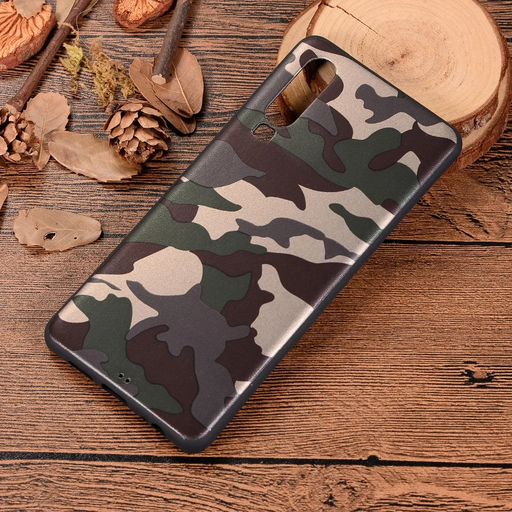 

Army Camo Camouflage Silicone Back Cover Case For Huawei P20 Pro P20 Lite P30 Pro Soft TPU Phone Bag
