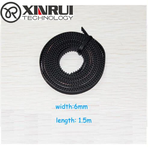 

Step motor belt laser Engraving machine accessories Conveyor belt 1.5m length 6mm width