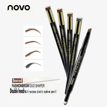 

Novo Double-headed Plastic Eyebrow Pencil Lasting Soft Silty Delicate Evenly Waterproof Anti-wrinkle Tattoo Art Palette