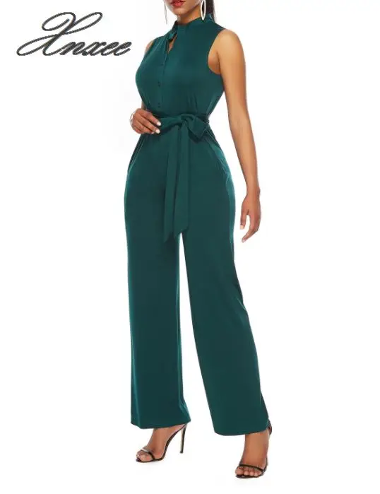 

2020 summer new fashion explosion wide leg jumpsuit