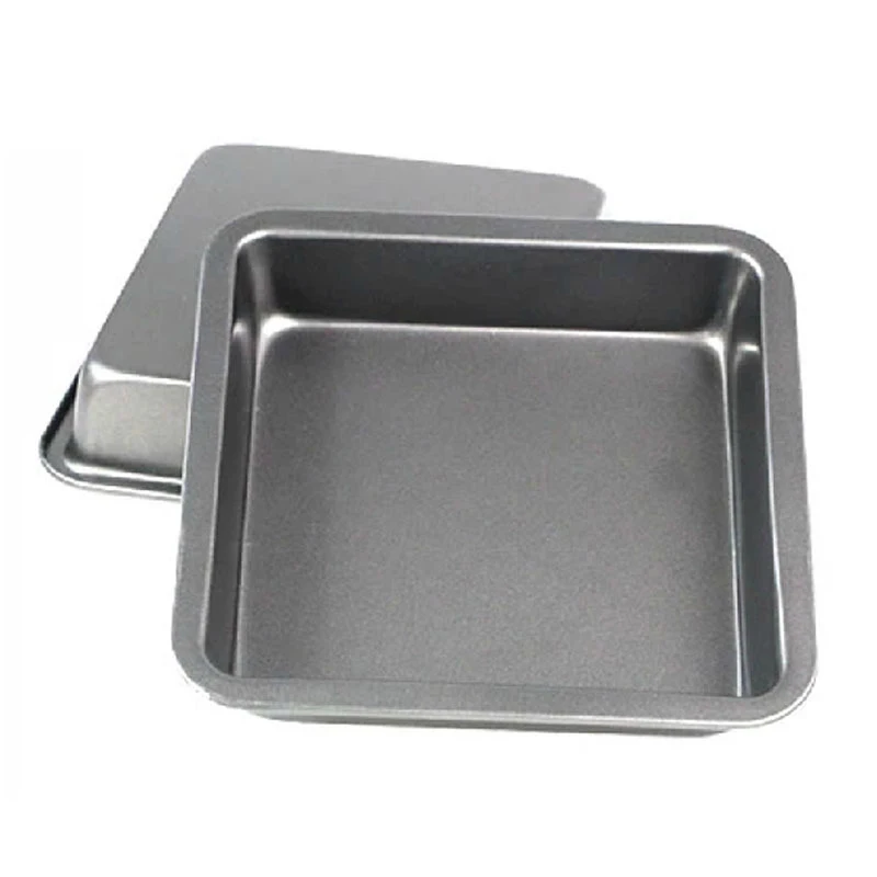 Kopen Goedkoop 8 Inch Vierkante Bakvorm Lade Oven Staal Trays Vormen Pan Cookie Cake Mold