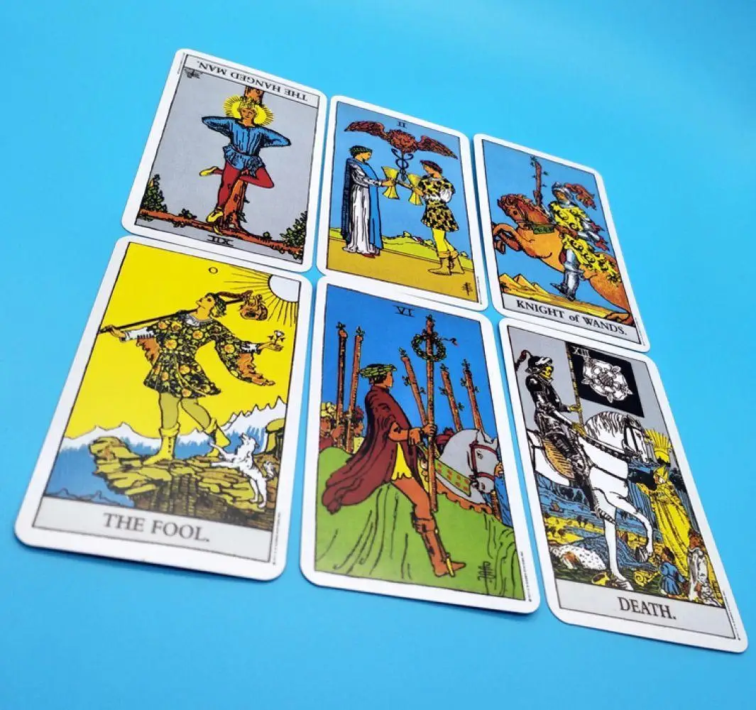 Полный английский лучистый Райдер wait tarot карты фабричного производства высокое качество smith tarot палубные настольные игровые карты Новые Горячие