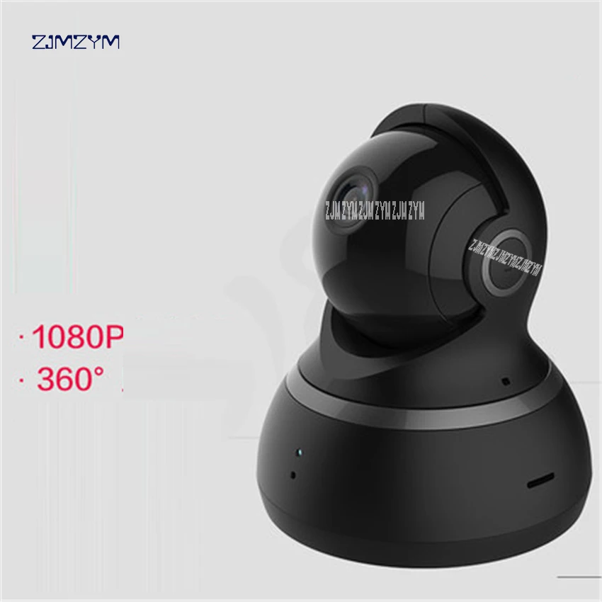 

1080P PTZ smart camera 360-degree home monitor HD night vision wireless WiFi camera Computer Camera Webcams Built-in Microphone