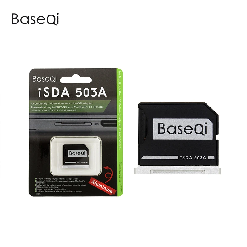 Mac Pro Ssd Adapter BASEQI Aluminum MiniDrive Micro SD Card