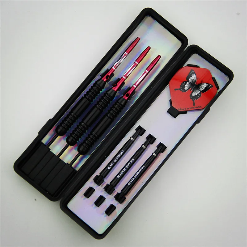 One Set 3pcs Universal Iron Medium Darts Harrows Dart Stems Throwing