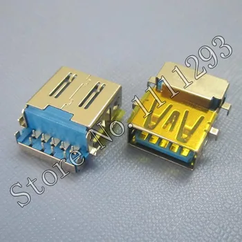 

20pcs 3.0 USB Jack Connector for Asus D550M K751L UX21E UX31A UX31A2 UX31E UX32VD U38N U38DT X451CA X451MA X551C X551CA X551MA