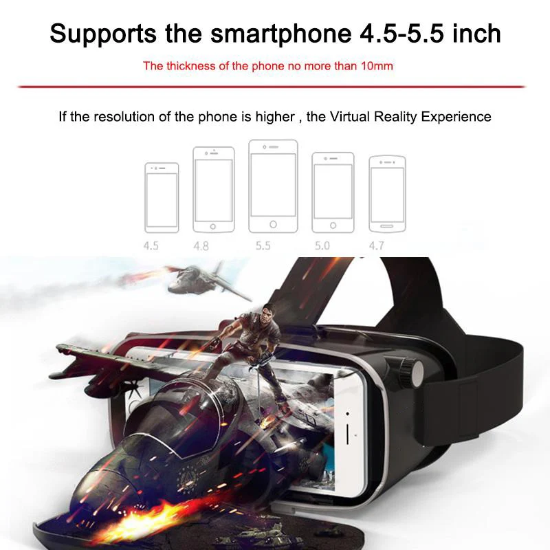 Оригинальный VR Shinecon 3D очки Pro виртуальной реальности Google картонная гарнитура