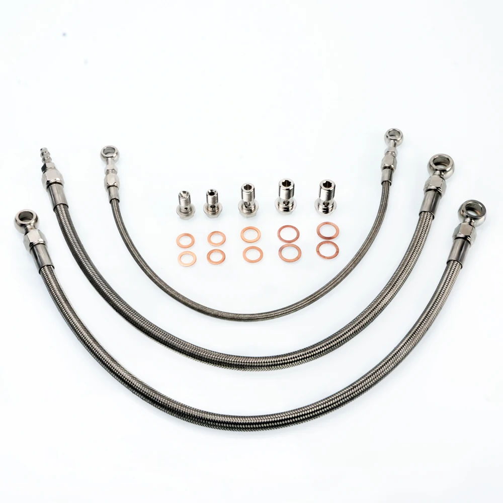 Kinugawa турбоустановка Line Kit M16 6AN охлаждающая жидкость для Nissan Skyline RB20DET наличии T3 Turbo