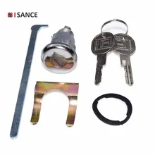 ISANCE-clé pour Chevrolet Bel Air Biscayne Brookwood | Bouchon de serrure de coffre de voiture, poire, ensemble 605533 pour Chevrolet Bel Air Biscayne Brookwood Pontiac Impala