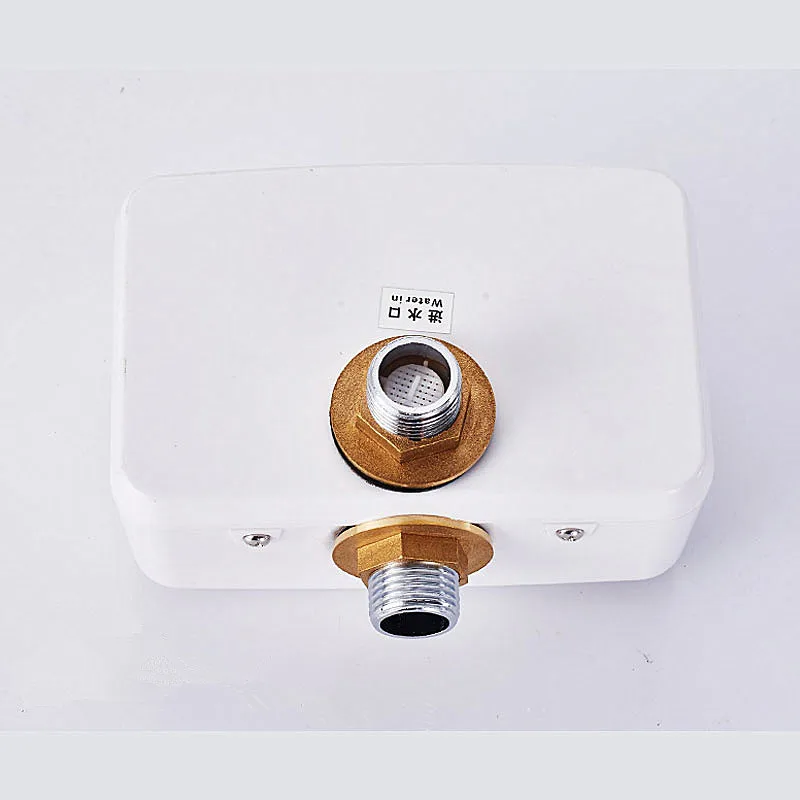 Mecanisme Chasse Deau Valve De Chasse, Urinoir Automatique Intelligent De Toilette De Capteur Automatique Infrarouge De Salle De Bains Fixé Au Mur En Laiton Chasse D'eau