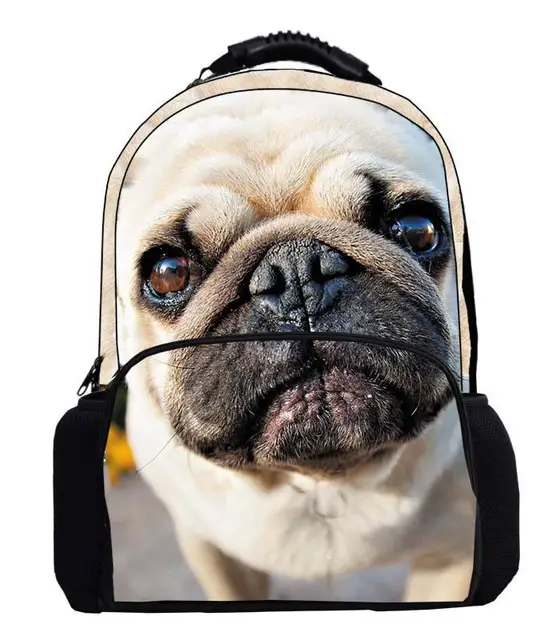 pug print backpack aliexpress buy me my pug shar pei emoji school book bags for pug print backpack aliexpress buy me my pug shar pei emoji school book bags for