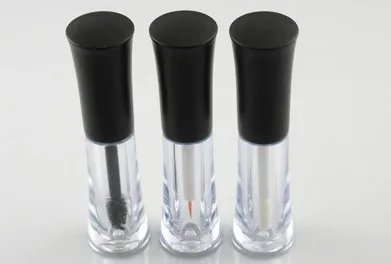 

wholesale 200pcs 2ml EMPTY Eyelash tube/Lip gloss tube/Eye liner bottle with black lid