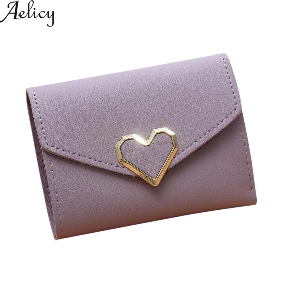 

Aelicy Girls Wallet Simple Short Wallet Hasp Women Coin Purse Card Holders @ Dropshipping new 2019 hot SELLING carteira feminina