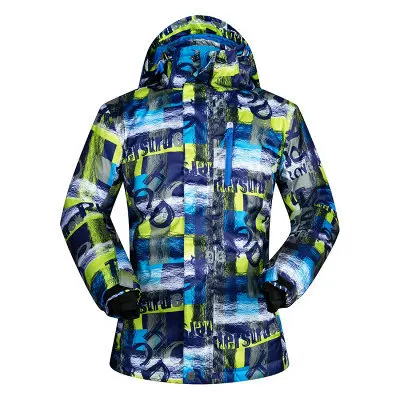 Лидер продаж, мужские лыжные куртки, уличная походная зимняя одежда с капюшоном, ветрозащитная Водонепроницаемая мужская куртка для катания на лыжах и сноуборде - Цвет: blue