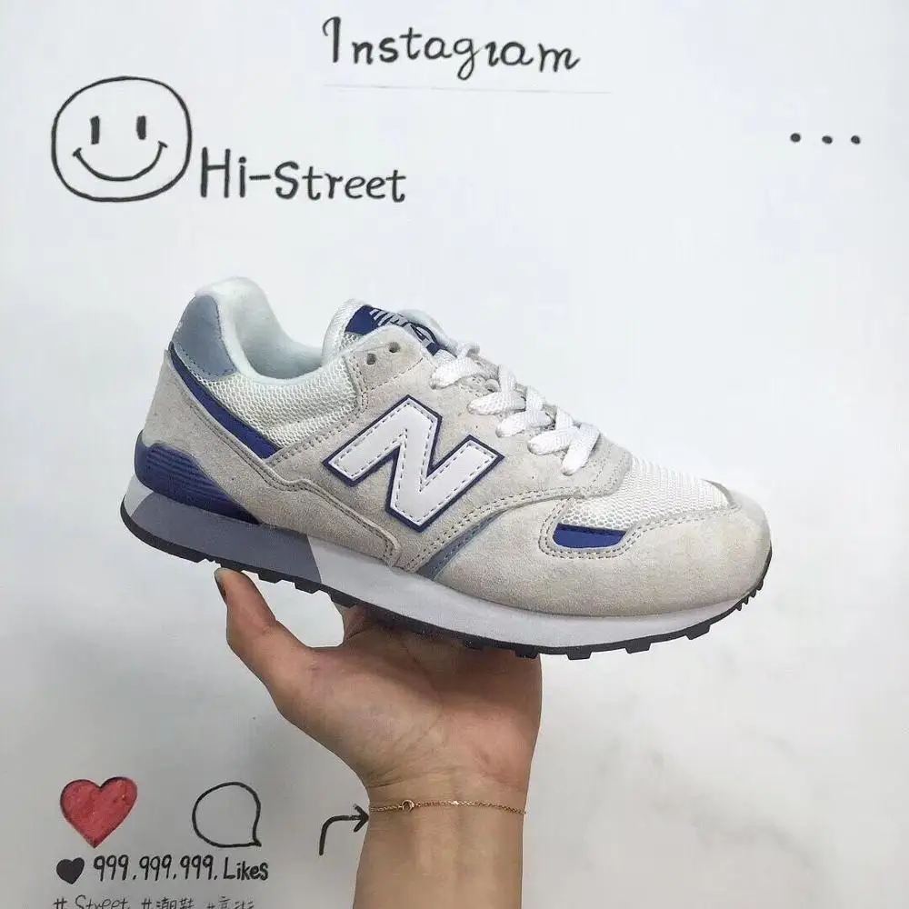 New Balance Nb446 Аутентичные мужские/wo мужские кроссовки для бега, дышащие Nb446 уличные спортивные кроссовки, европейские размеры 36-44 - Цвет: 1