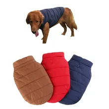 3 Colors Windproof Pet Dog Puppy Vest Jacket Pet Clothing Warm Dog Autumn/Winter Clothes Coat For Small Medium Large Dogs XS-3XL