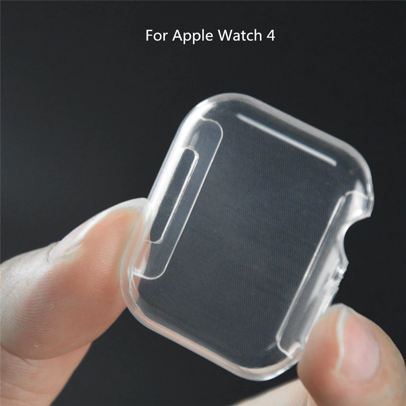 Мягкий защитный чехол из ТПУ для Apple Watch Series 4 3 2 38 42 40 44 мм iWatch полная защита
