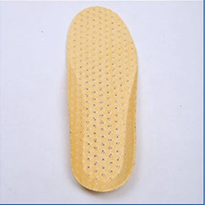 Reathable дезодорант стельки для мужчин и женщин сетки EVA легкая спортивная стелька Bcomfortable мягкие беговые подушки стельки 1 пара - Цвет: Light yellow