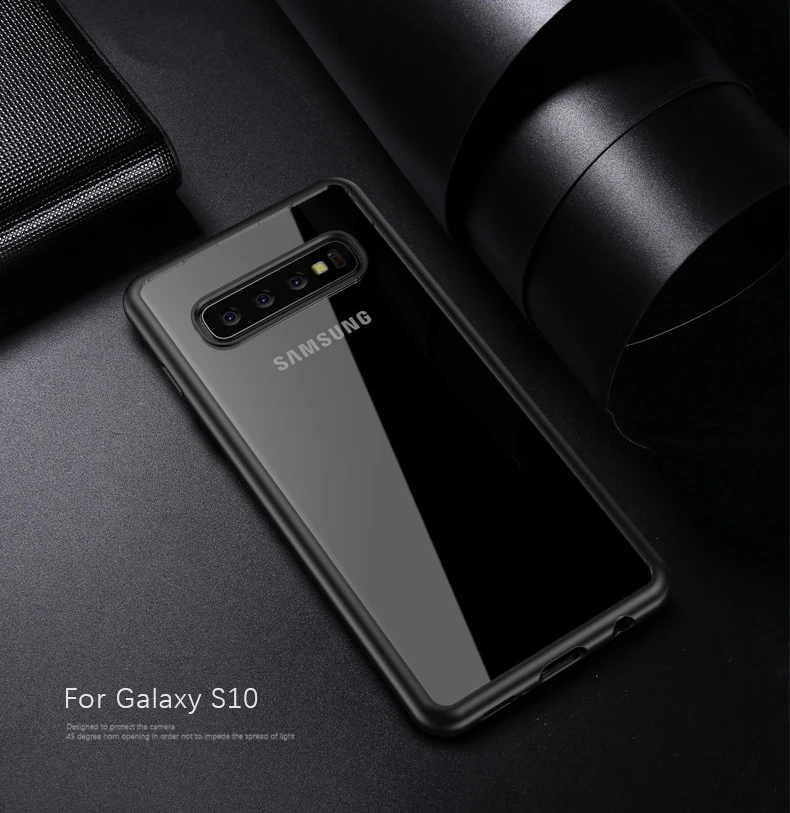 

Clear Silicone Coque For Samsung Galaxy S10 e S10e Lite Plus Case Transparent Soft Scrub TPU Anti-drop dust Phone Cover Funda