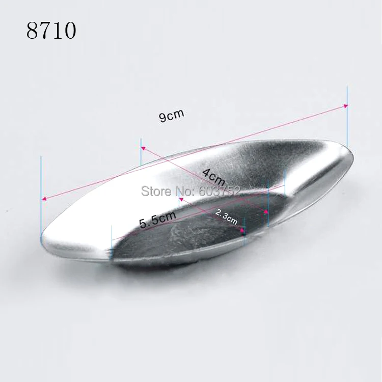 

BAKEST 50pcs per lot Aluminum Alloy 3d Boat Cake Baking Moulds Cake DIY Molds Bakeware Pans