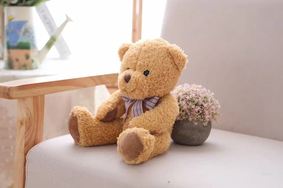 Мягкие лес Животные игрушки куклы Плюшевый медведь бурый медведь», «кролик», «обезьяна» мягкие куклы дети Животные подарок для маленьких мальчиков и девочек, игрушка 35/48 см