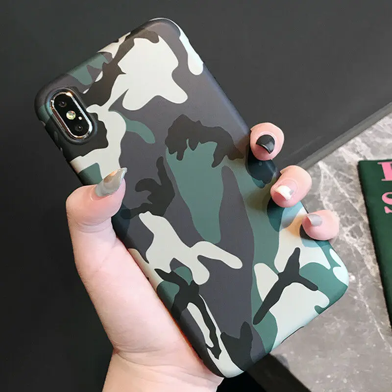 Army-Camouflage-Case-Coque-For-iphone-X-For-6-6S-Plus-7-8-Plus-Soft-TPU (2)