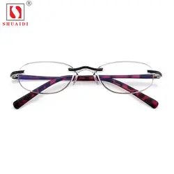 Женские очки для чтения без оправы, женское пластиковое считывающее устройство, очки для глаз, весенние увеличительные очки, анти-голубой