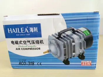 

70L/min 45W Hailea Electromagnetic Air Compressor Aquarium Air Pump,Aquarium Oxygen Pond Air Pump