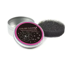 Щетка губка Чистящая быстрое мытье 3 секунды цвет Выкл очиститель для макияжа губка щетка для удаления цвета Тени для век Губка средство для очистки