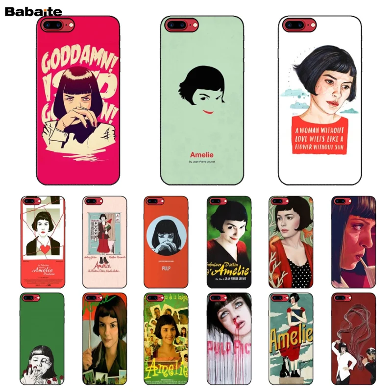 

Babaite Amelie Coque Popular Cell Phone Case Cover for iPhone 7 7plus 5 5S 6 6S 8 8PlusX XS MAX XR shell