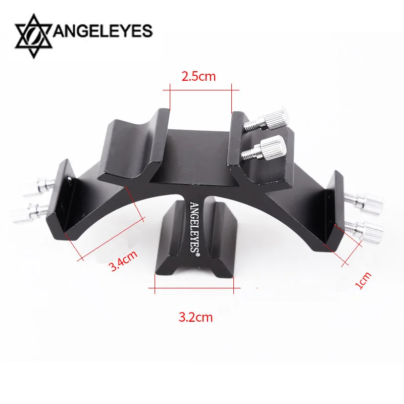 

Angeleyes MultiFunction Fixed Slot Deluxe Finderscope Dovetail Mounting Bracket Base Monocular Finder Scope not monocular